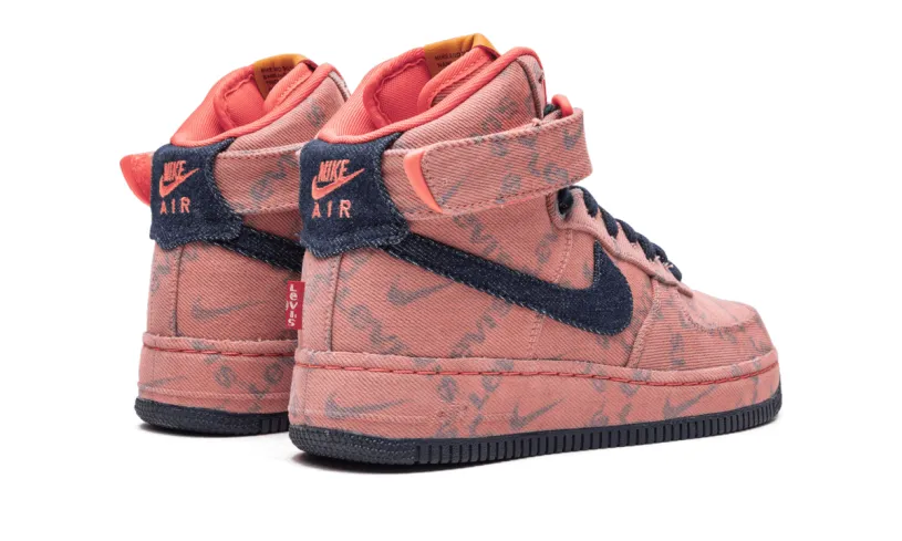 Nike Lifestyle Air Force 1 High 'Levi's Denim'